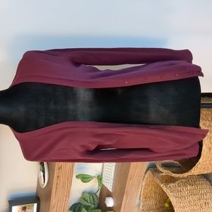Maroon Banana Republic Cardigan